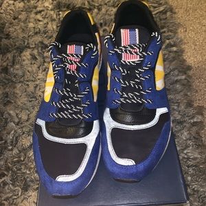 Polo Ralph Lauren Downhill Skier Train 100 Suede